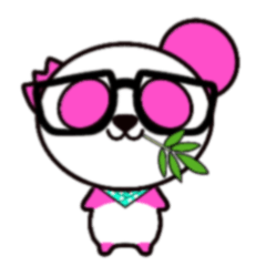 [LINEスタンプ] ピンクパンダのFX