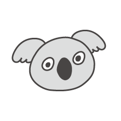 [LINEスタンプ] 真顔コアラの丁寧な暮らし