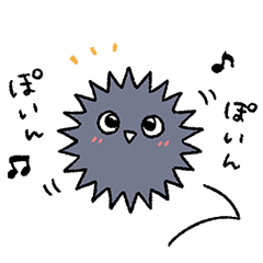 [LINEスタンプ] けだまのうにくん