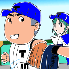 [LINEスタンプ] 行くぜ T高野球部2