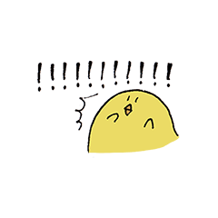 [LINEスタンプ] 大学生とひよこ
