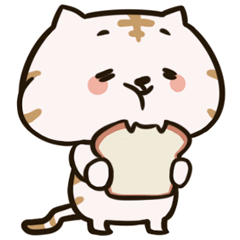 [LINEスタンプ] とらねこのとら吉