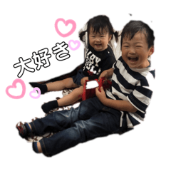 [LINEスタンプ] お嬢と子分