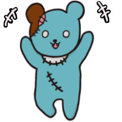 [LINEスタンプ] クマゾンビ3・毎日/日常