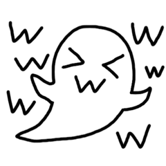 [LINEスタンプ] ばけばけおばけ