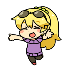 [LINEスタンプ] 彩藤ほとりちゃん
