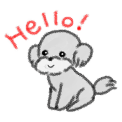 [LINEスタンプ] トイプーぱーるのコメントスタンプ7