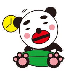 [LINEスタンプ] 動くふとまゆたらこパンダの日常（修正版）