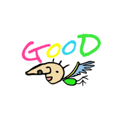 [LINEスタンプ] 横向き