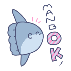 [LINEスタンプ] あかるいまんぼう