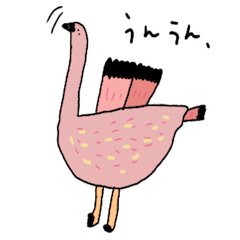 [LINEスタンプ] ゆるゆるな動物たちとおんなのこ