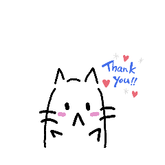 [LINEスタンプ] ほぼ無口ねこ