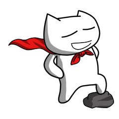 [LINEスタンプ] billy neko：真剣過ぎる