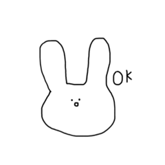 [LINEスタンプ] みるうさ