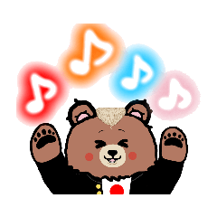 [LINEスタンプ] 熊田くん3
