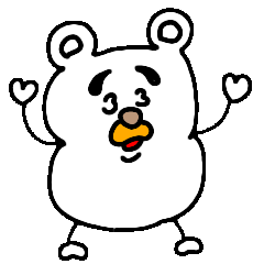 [LINEスタンプ] くまのユッサン(♀) episode 1