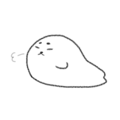 [LINEスタンプ] ゆるいあざらしのスタンプ