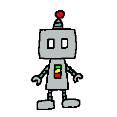 [LINEスタンプ] ロボットのロボの画像（メイン）