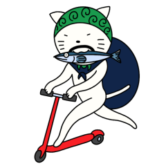 [LINEスタンプ] ドロボーねこ