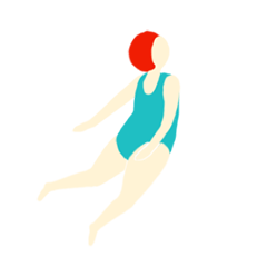 [LINEスタンプ] スイムタイム