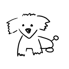 [LINEスタンプ] これは犬です