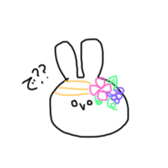 [LINEスタンプ] せいはいうさぎ