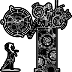 [LINEスタンプ] 日常で使えるスタンプ【Q black drop】
