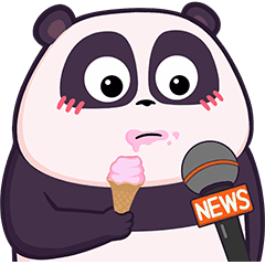 [LINEスタンプ] Panda Pange 夏の記事