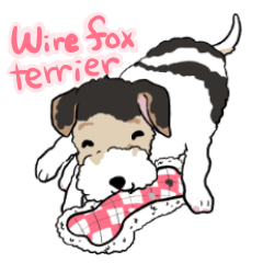 [LINEスタンプ] ワイヤーフォックステリアのマックス