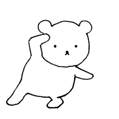 [LINEスタンプ] くまたろうスタンプ