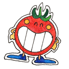 [LINEスタンプ] vegetables and fruits 2