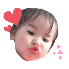 [LINEスタンプ] 喜怒哀楽ベビー♡