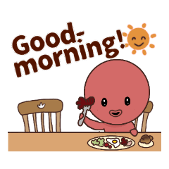 [LINEスタンプ] タコ吉真っ赤ーズ1