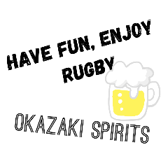 [LINEスタンプ] Spirits Rugby 1