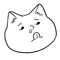 [LINEスタンプ] 変なネコチャンスタンプ3