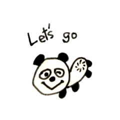 [LINEスタンプ] Panda Panちゃんの画像（メイン）