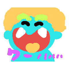 [LINEスタンプ] おにさんファミリィー