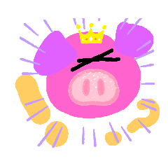 [LINEスタンプ] 手描き動物のあいさつ