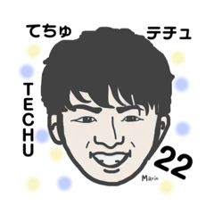 [LINEスタンプ] マイヒーローてちゅスタンプ