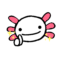[LINEスタンプ] ウーパールーパーのちょん