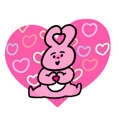 [LINEスタンプ] うさぎとおともだちスタンプ