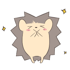 [LINEスタンプ] ハリネズミ ウリソンの毎日使えるスタンプ1