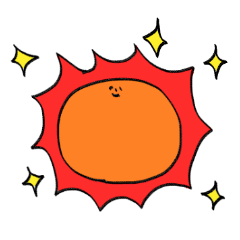 [LINEスタンプ] かいせい！おてんきちゃん。