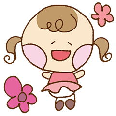 [LINEスタンプ] ふたごちゃんとチーズ