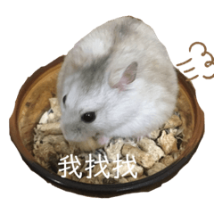 [LINEスタンプ] 倉鼠的家