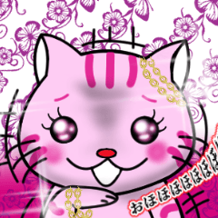 [LINEスタンプ] ☆猫の気持ちスタンプ ☆セレブ猫編