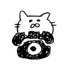 [LINEスタンプ] ねことくまと時々プードル