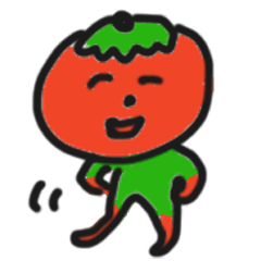 [LINEスタンプ] 脱力トマト