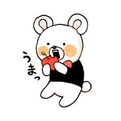 [LINEスタンプ] くまひよスタンプ