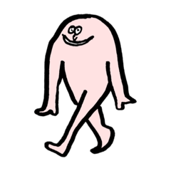 [LINEスタンプ] ちょっとだけ自由な人